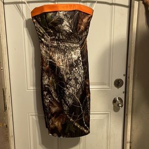 Camo handmade dress
